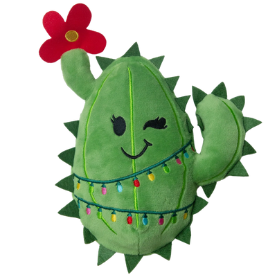 SnugArooz Cactus with Christmas Lights - Your Pet Connection