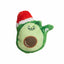 SnugArooz Avocato with Santa Hat (with Catnip) -4" - Your Pet Connection