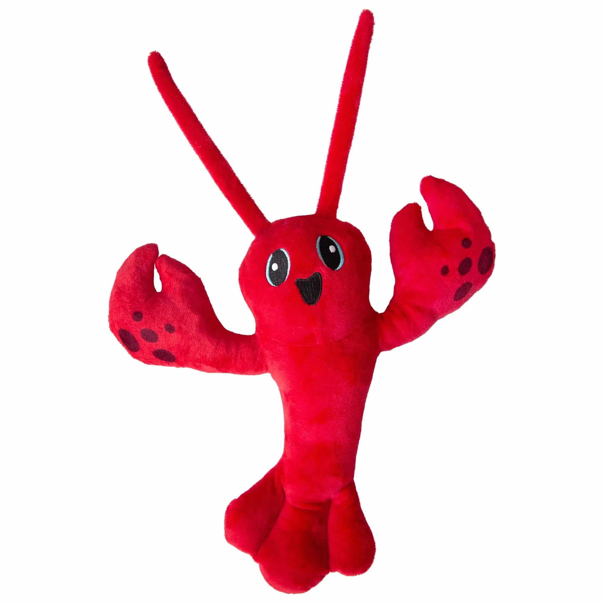SnugArooz Luca the Lobster Plush Dog Toy 10" - Your Pet Connection