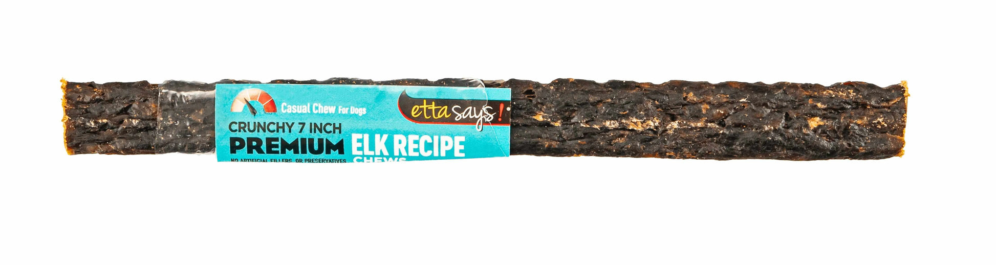 Etta Says! Premium Crunchy Elk Dog Chews 7" - Your Pet Connection