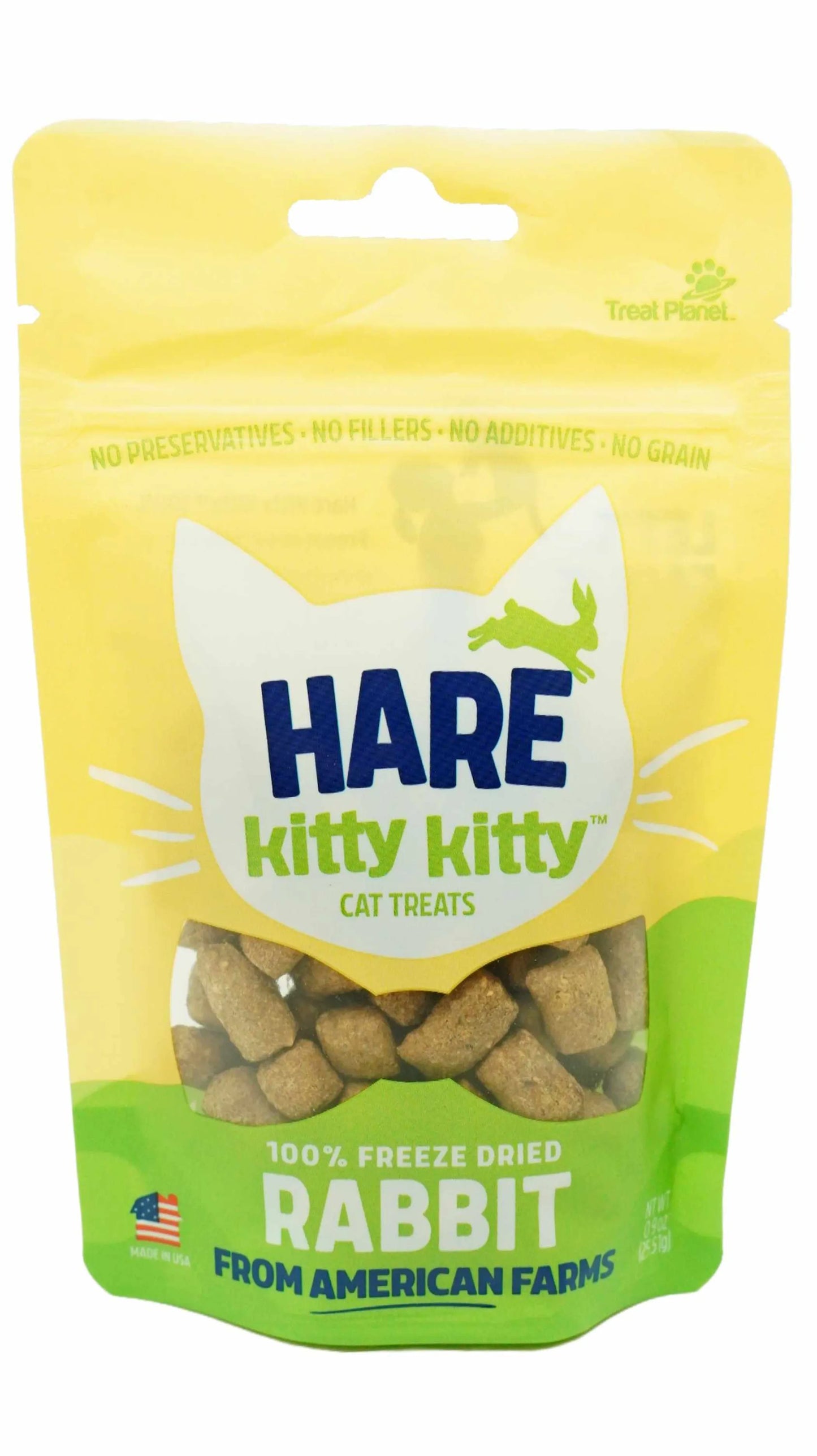 Kitty Kitty Rabbit Cat Treats Freeze-Dried
