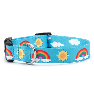 Up Country Rainbow Dog Collar Medium