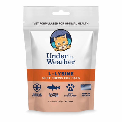 Under the Weather Cat L-Lysine Chews 60 ct. - Your Pet Connection