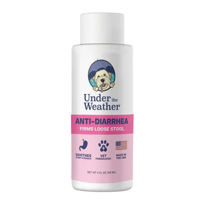 Under the Weather Anti-Diarrhea Liquid for Dogs 4oz - Your Pet Connection