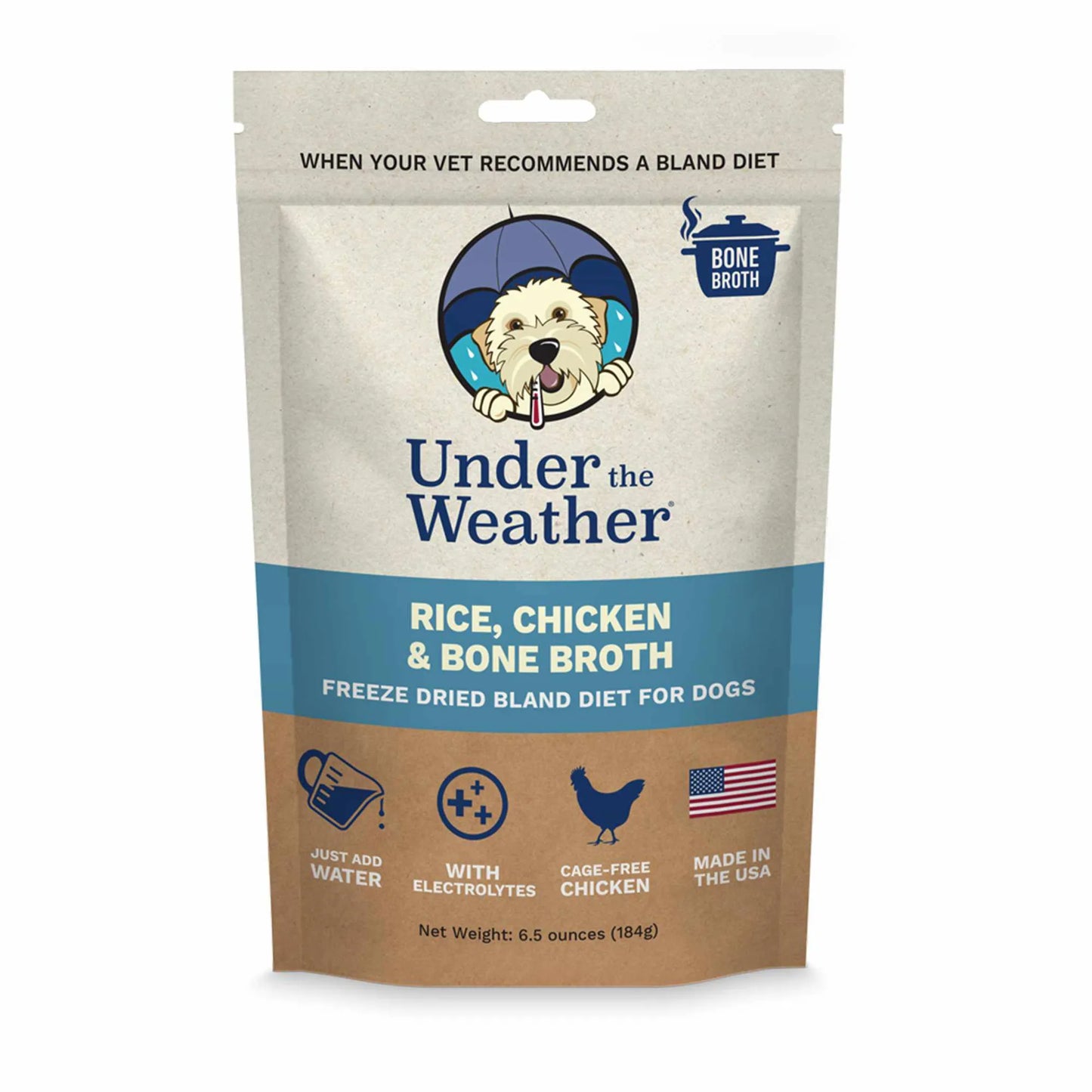 Under the Weather Freeze-Dried Dog Meal 6.5 oz
