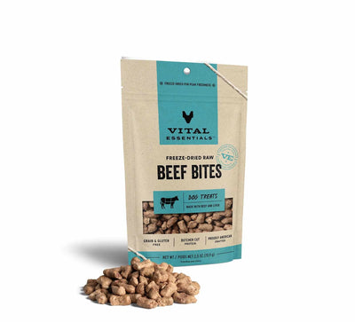 Vital Essentials Freeze-Dried Beef Dog Treats
