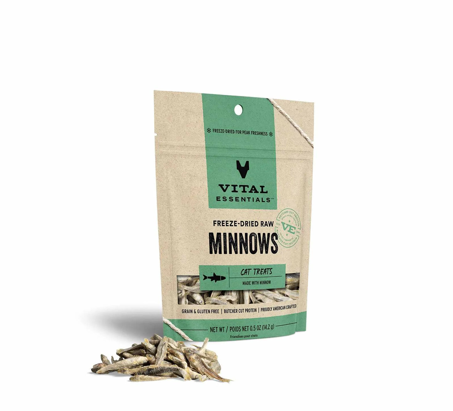 Vital Essentials Freeze-Dried Minnows Cat Treats