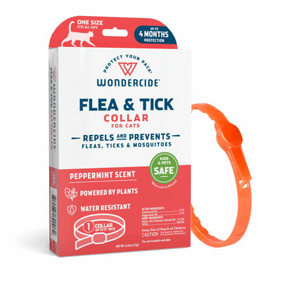 Wondercide Flea & Tick Collar for Cats - Peppermint - Your Pet Connection