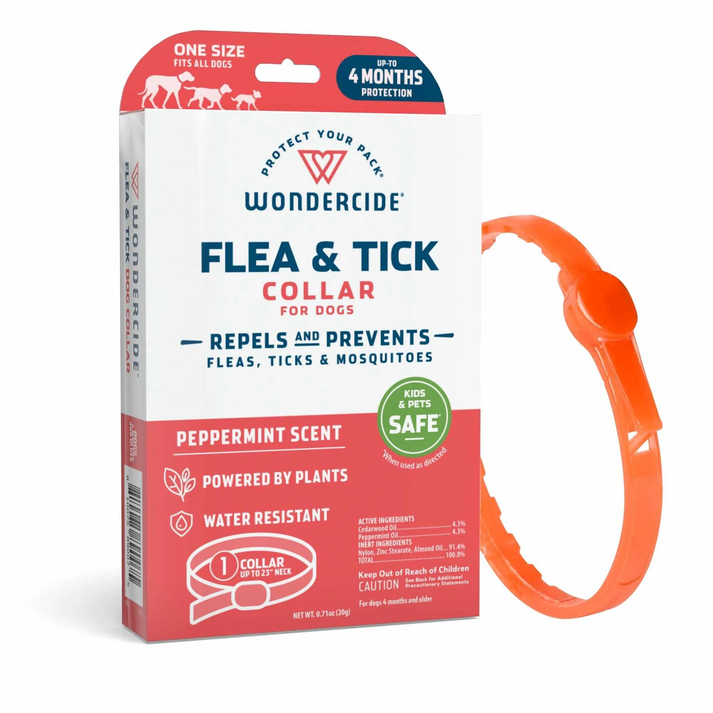 Wondercide Flea & Tick Collar for Dogs - Peppermint - Your Pet Connection