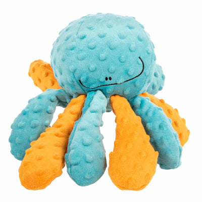 goDog Crazy Tugs Octopus Squeaky Plush Dog Toy Large - Your Pet Connection