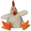 goDog Checkers Fat Rooster White w/Chew Guard Plush Dog Toy - Your Pet Connection