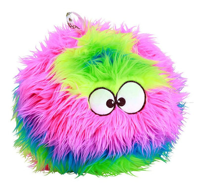 goDog Furballz w/Chew Guard Rainbow Plush Dog Toy - Your Pet Connection