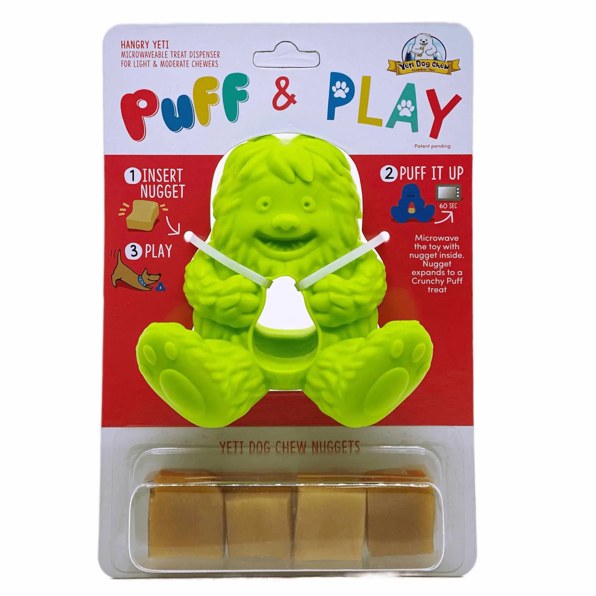 Yeti Dog Chew Puff & Play Hangry Yak - Your Pet Connection