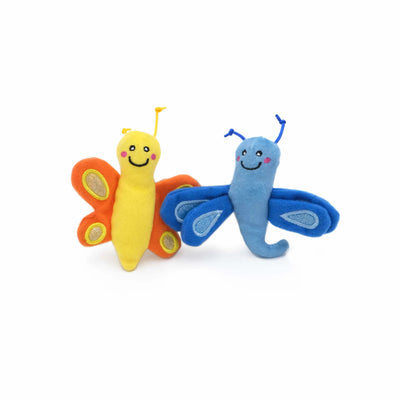 ZippyClaws(R) 2-Pack - Butterfly and Dragonfly - Your Pet Connection