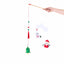 ZippyClaws Holiday ZippyStick Santa with Cookies & Milk Cat Toy - Your Pet Connection