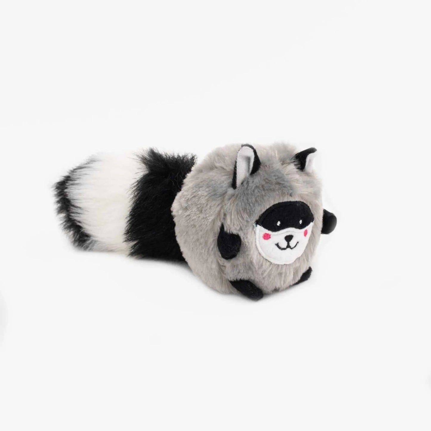 ZippyPaws Bushy Throw - Raccoon - Your Pet Connection