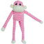 ZippyPaws Spencer Crinkle Monkey Pink Small - Your Pet Connection