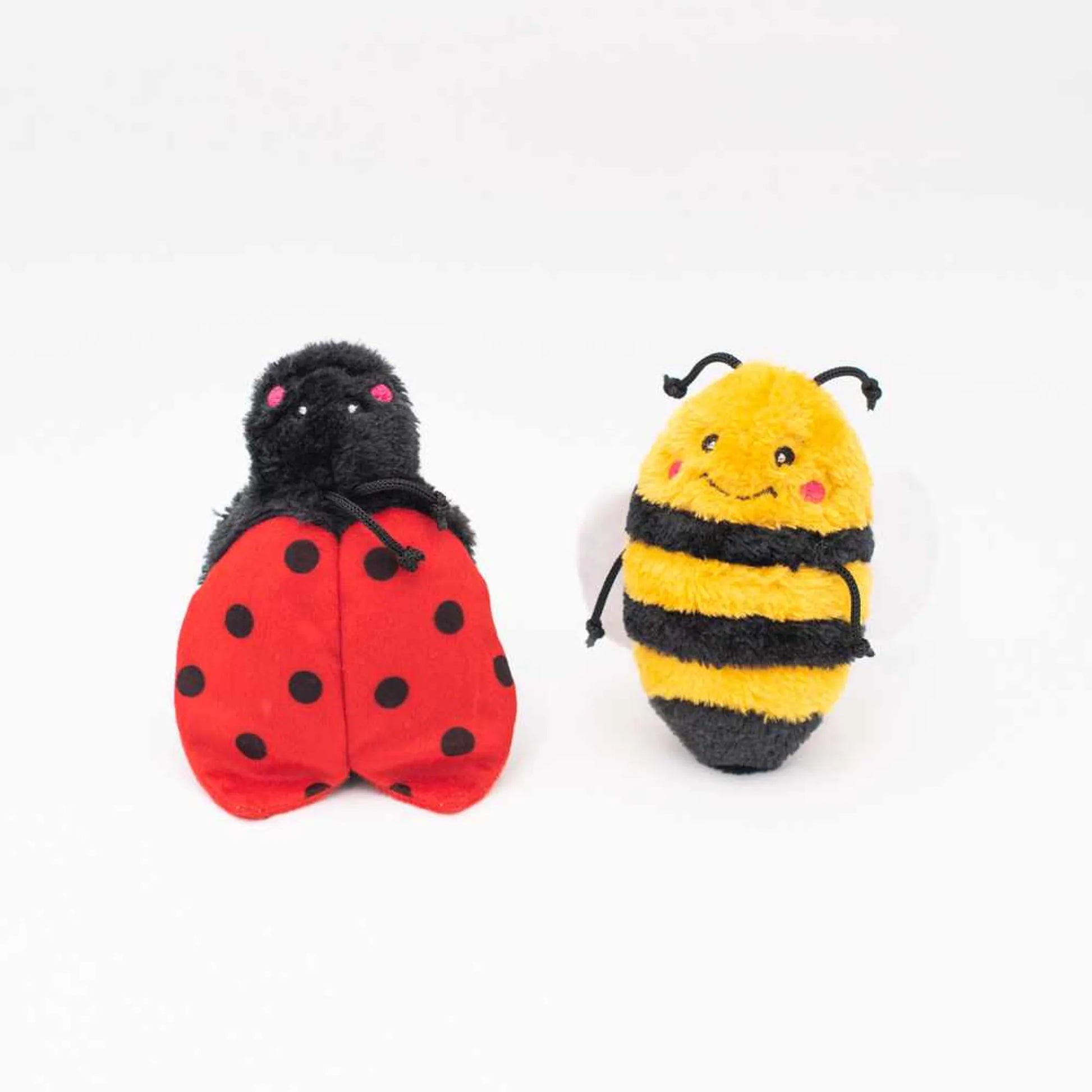 ZippyPaws Crinkle 2-Pack Bee and Ladybug - Your Pet Connection