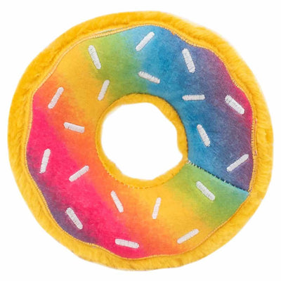 ZippyPaws Jumbo Donutz Rainbow - Your Pet Connection