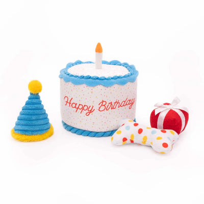 ZippyPaws Zippy Burrow(TM) - Birthday Cake - Your Pet Connection