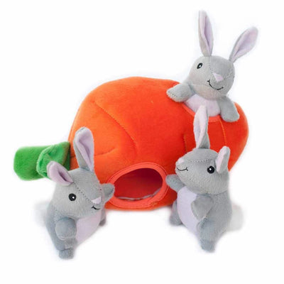 ZippyPaws Burrow Bunny 'n Carrot - Your Pet Connection