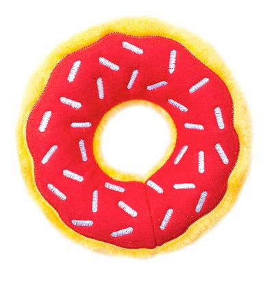 ZippyPaws Donutz Cherry Plush Dog Toy - Your Pet Connection