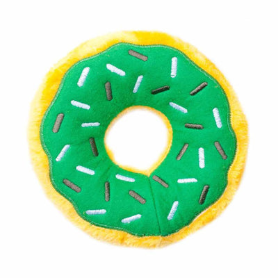 ZippyPaws Donutz Mint Chip Plush Dog Toy - Your Pet Connection
