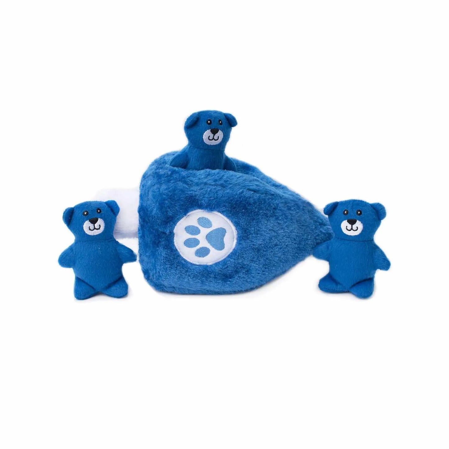 ZippyPaws Hanukkah Burrow Dreidel Plush Dog Toy - Your Pet Connection