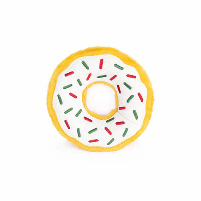 ZippyPaws Donutz Peppermint Plush Dog Toy - Your Pet Connection