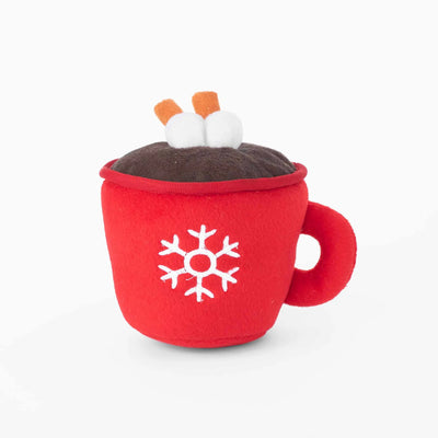 ZippyPaws Holiday Hot Cocoa Plush Dog Toy - Your Pet Connection