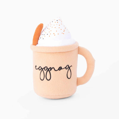 ZippyPaws Eggnog Plush Toy for Cozy Play