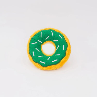 ZippyPaws Donutz Shamrock Green Toy 18cm