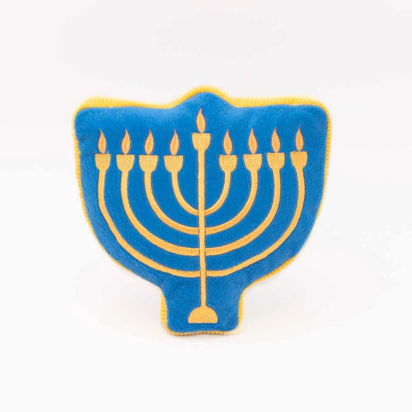 ZippyPaws Hanukkah Squeakie Pattiez Menorah Plush Dog Toy - Your Pet Connection