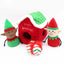 ZippyPaws Holiday Burrow(TM) Santa's Workshop Plush Dog Toy - Your Pet Connection
