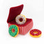 ZippyPaws Holiday Burrow(TM) Donutz Box Plush Dog Toy - Your Pet Connection
