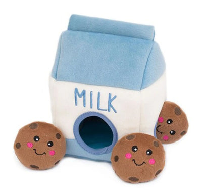 ZippyPaws Burrow Milk and Cookies - Your Pet Connection