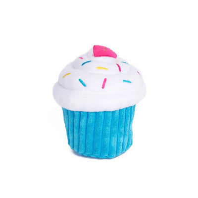 ZippyPaws Colorful Cupcake Plush Dog Toy