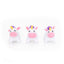 ZippyPaws Miniz Unicorns 3pk - Your Pet Connection