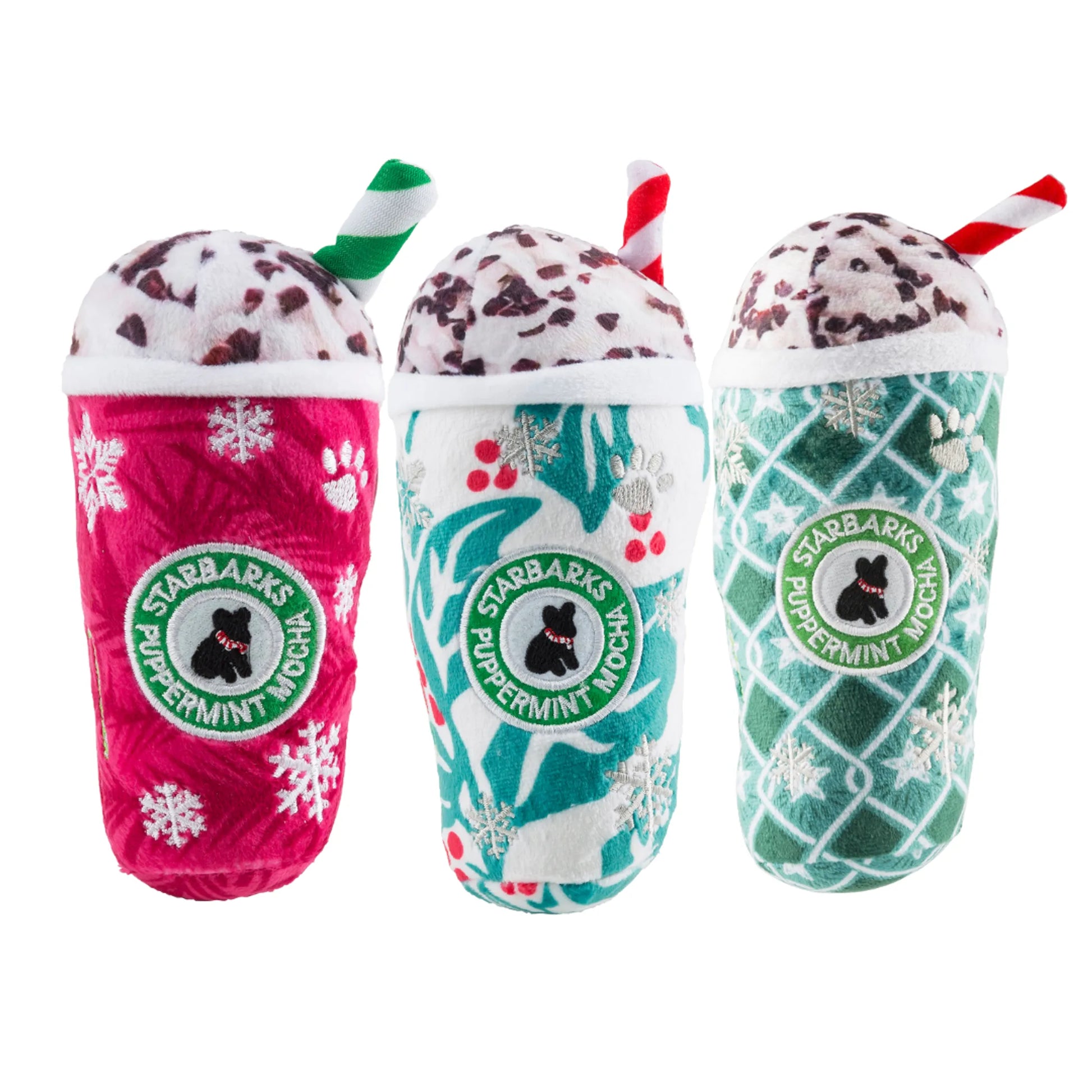 A Latte of Christmas Cheer! Stocking Stuffers Dog Toys - Your Pet Connection