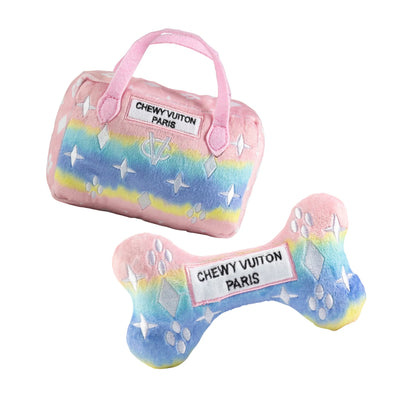 Pink Ombre Chewy Vuiton Bundle Dog Toy - Your Pet Connection