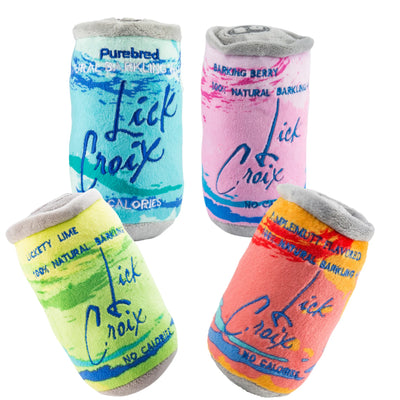 LickCroix 4-Pack Bundle - Size Large Squeaker Dog Toy - Your Pet Connection