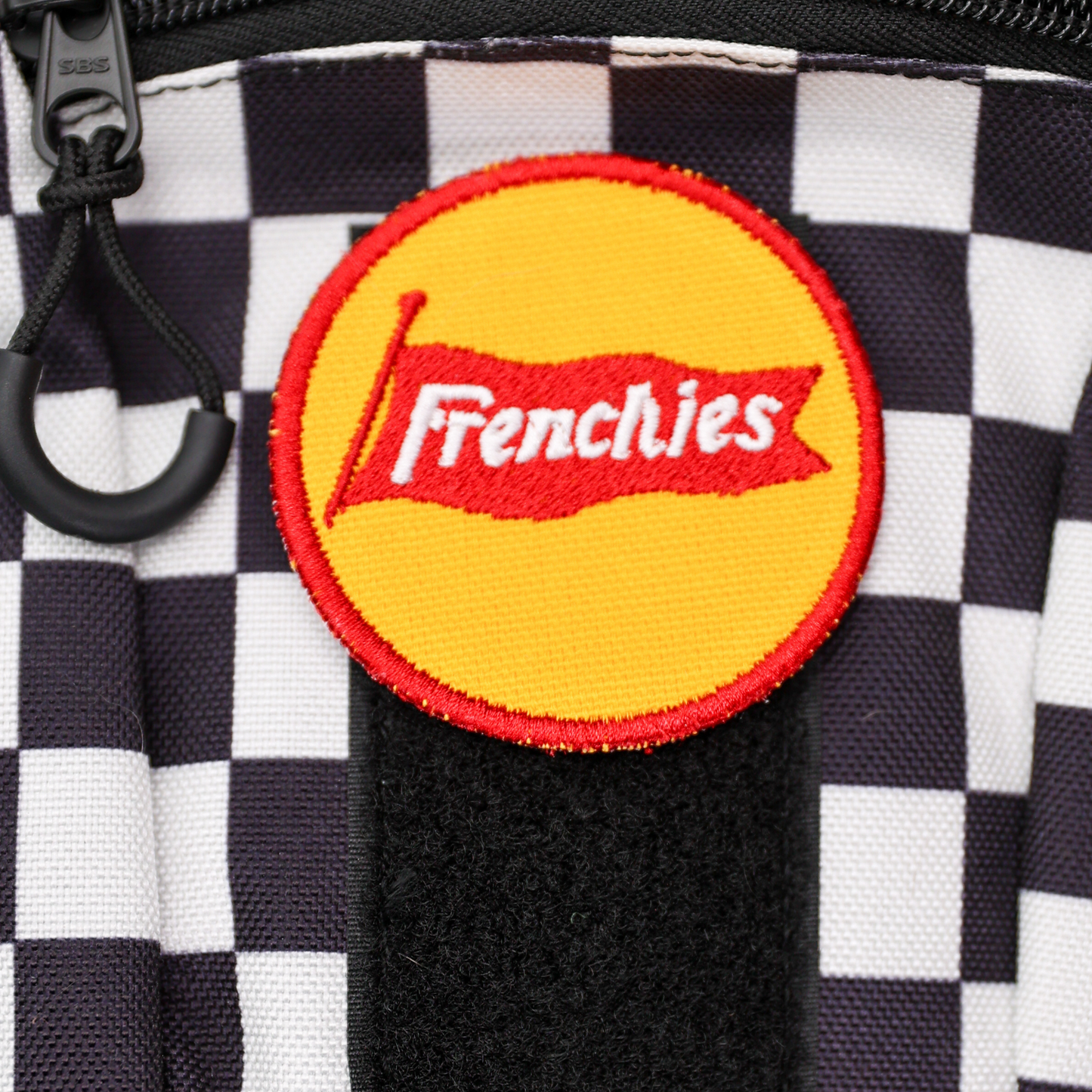 Frenchie Mustard Logo Patch - Your Pet Connection