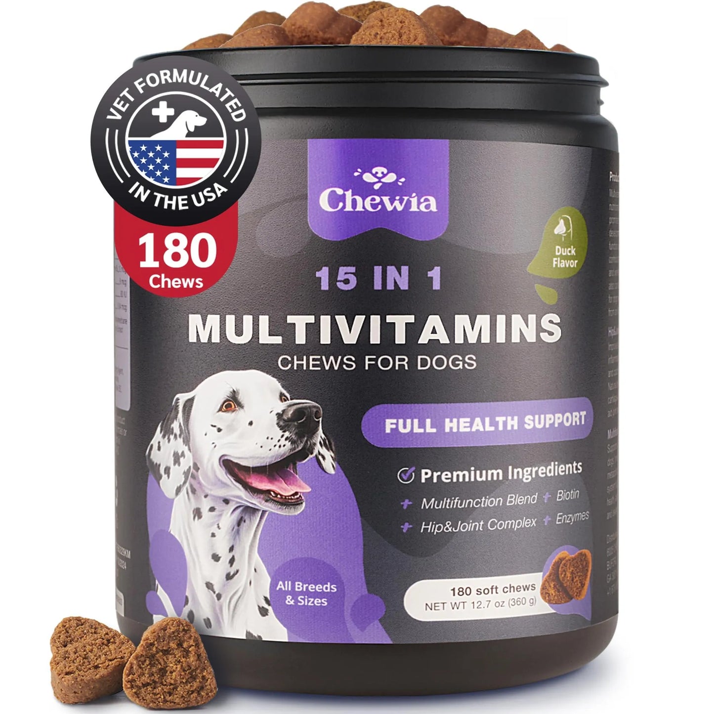 Chewia Dog Multivitamins 120g