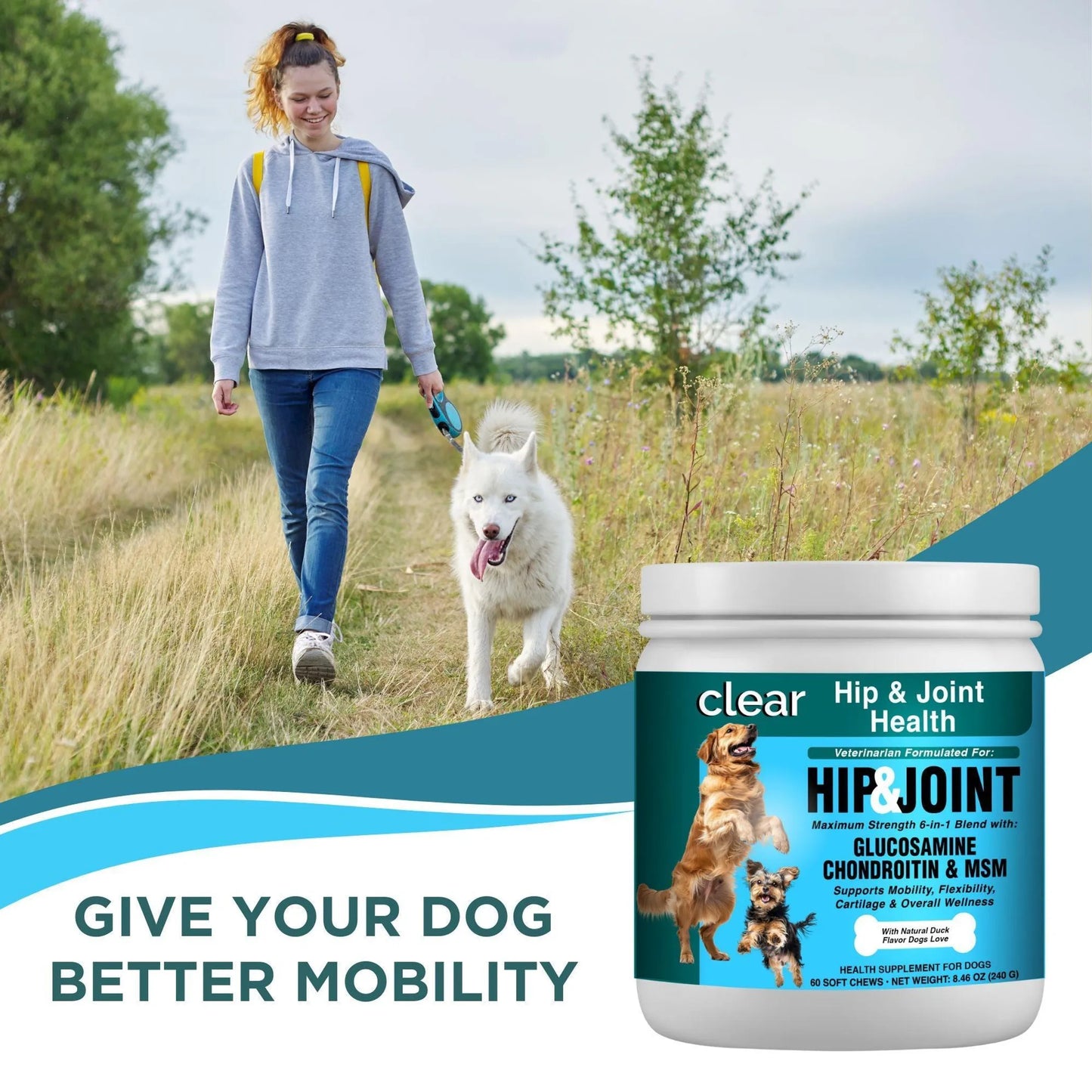 Clear Hip & Joint Health for Dogs - Your Pet Connection