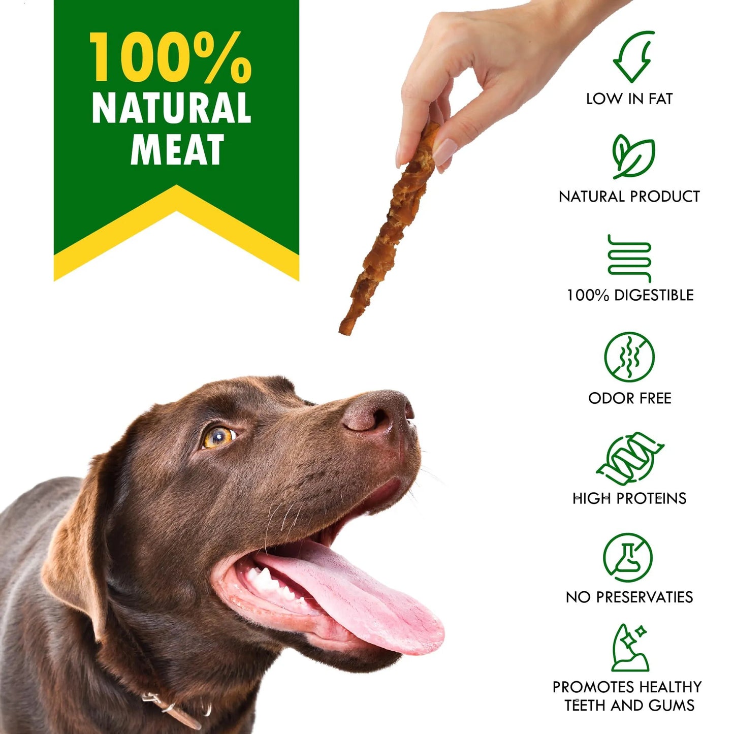 Beloved Pets Natural Chicken Dog Chews 200g