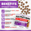 2 Pack Multivitamin Treats for Dogs Made in USA - Your Pet Connection