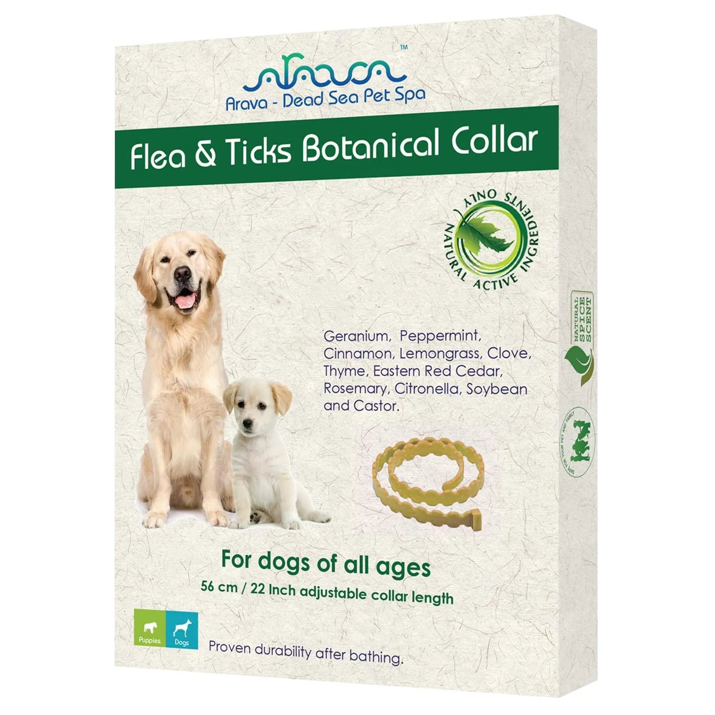 Arava Flea & Tick Collar for Dogs
