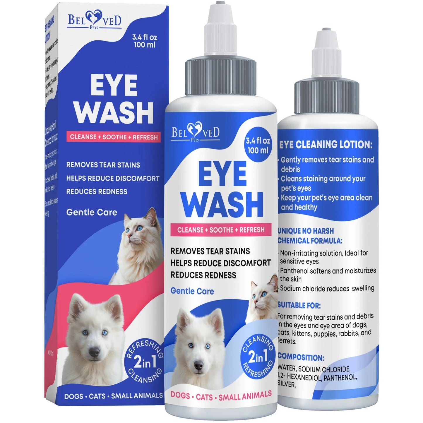 Beloved Pets Cliny Eye Cleaner 100ml