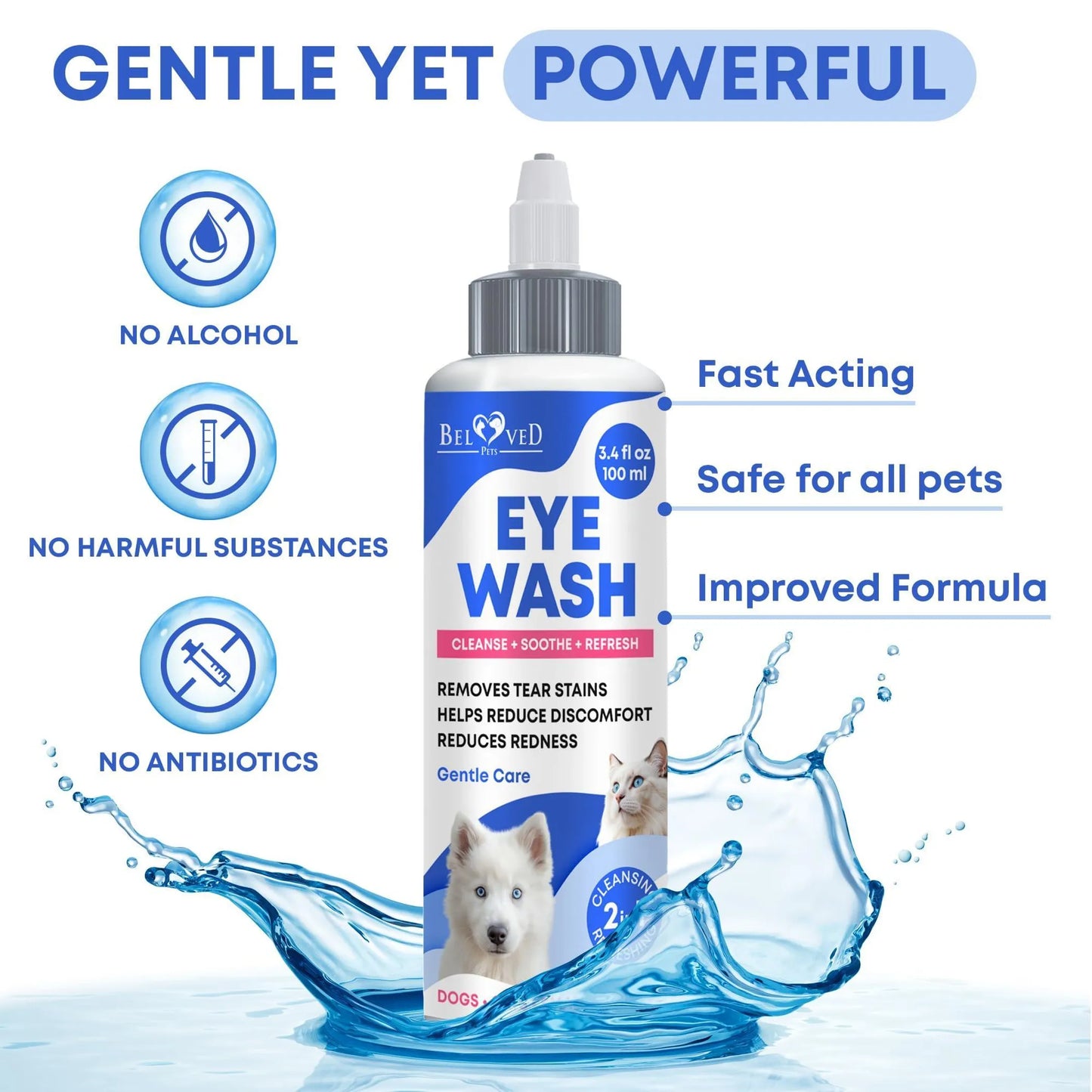 Beloved Pets Cliny Eye Cleaner 100ml