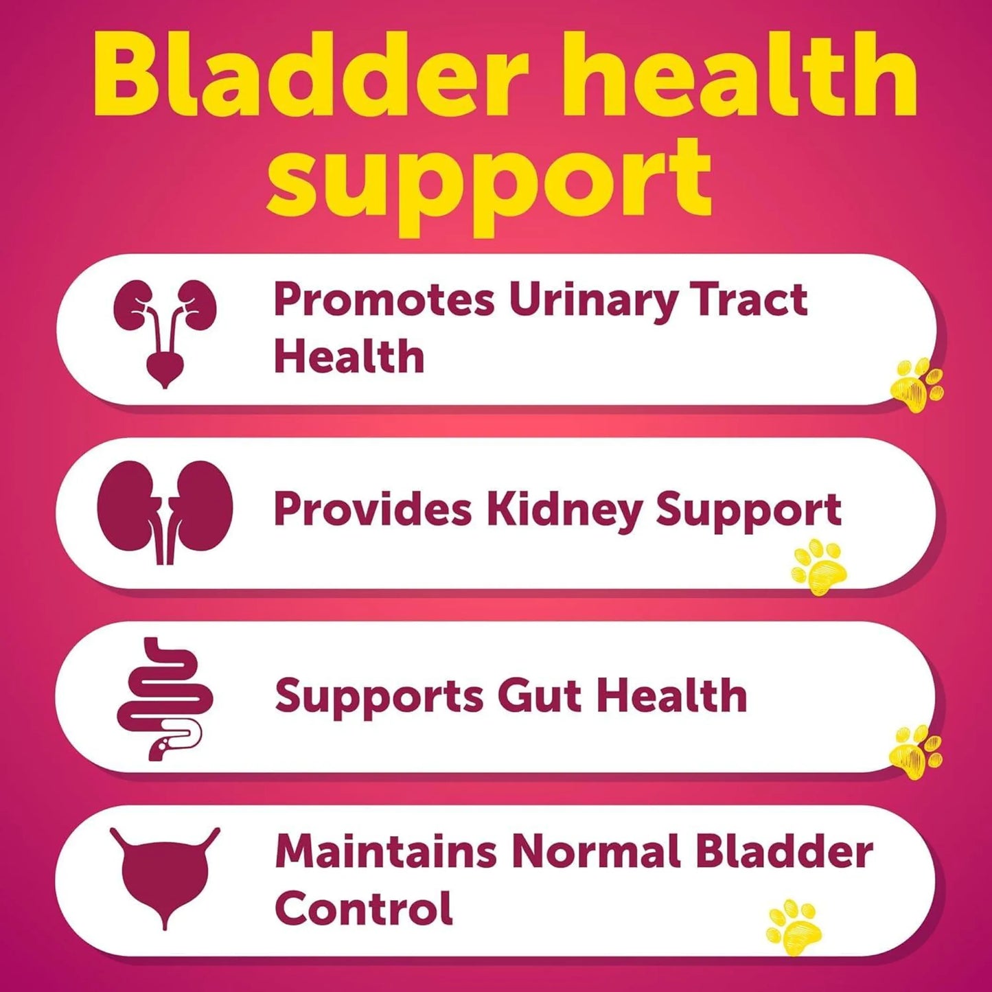 Artullano Cranberry Chews for Urinary Health - 120 Chews